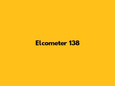 Elcometer 138