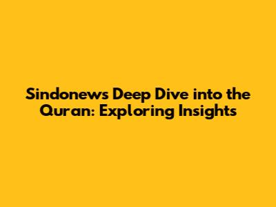 Sindonews' Deep Dive into the Quran: Exploring Insights