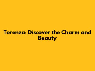 Torenza: Discover the Charm and Beauty